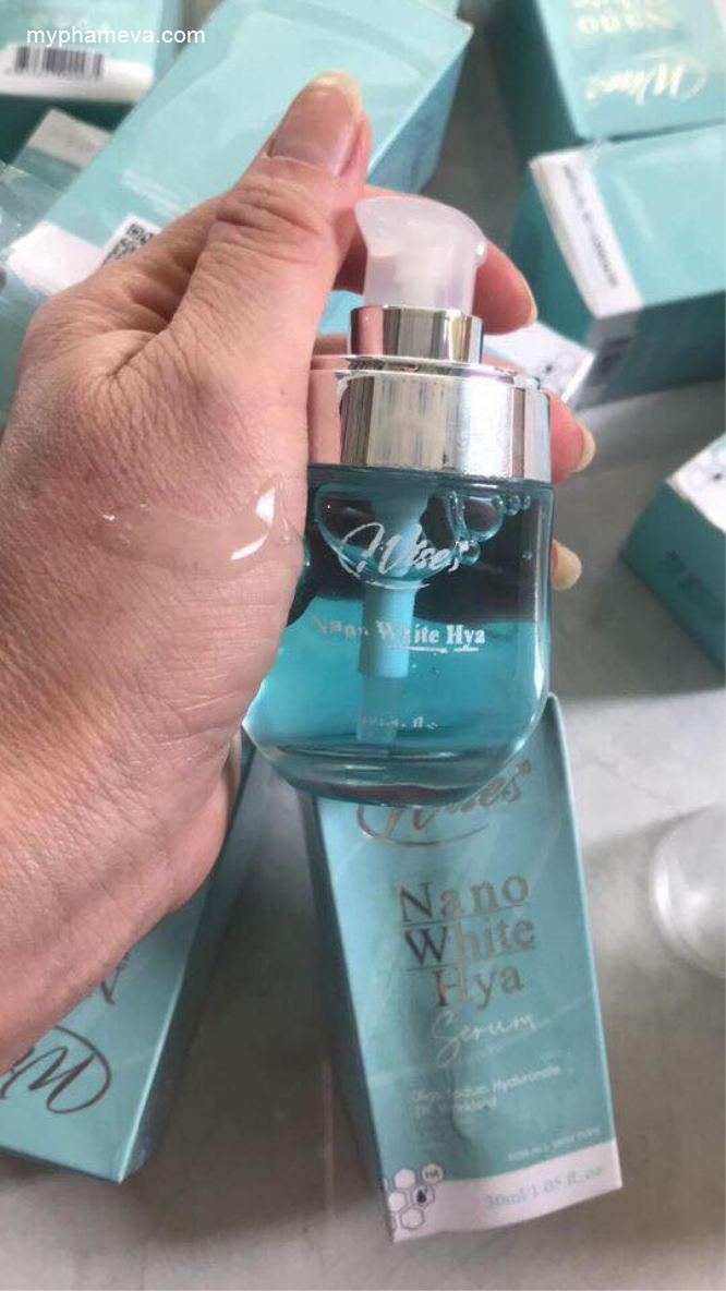 Serum Huyết Thanh Dưỡng Trắng Wise Nano White Hya Thái Lan Chăm Sóc Mặt-1