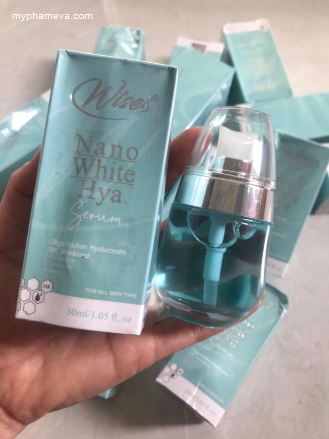 Serum Huyết Thanh Dưỡng Trắng Wise Nano White Hya Thái Lan Chăm Sóc Mặt-1