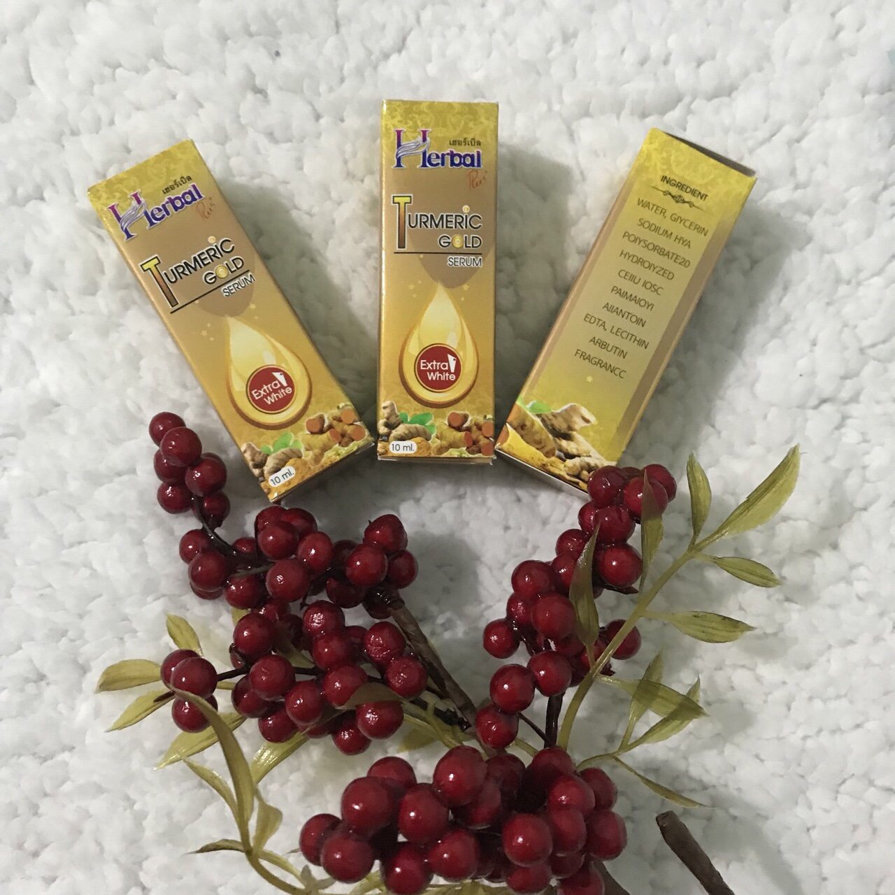 SERUM NGHỆ HERBAL TRỊ MỤN THÂM THÁI LAN Chăm Sóc Mặt-1