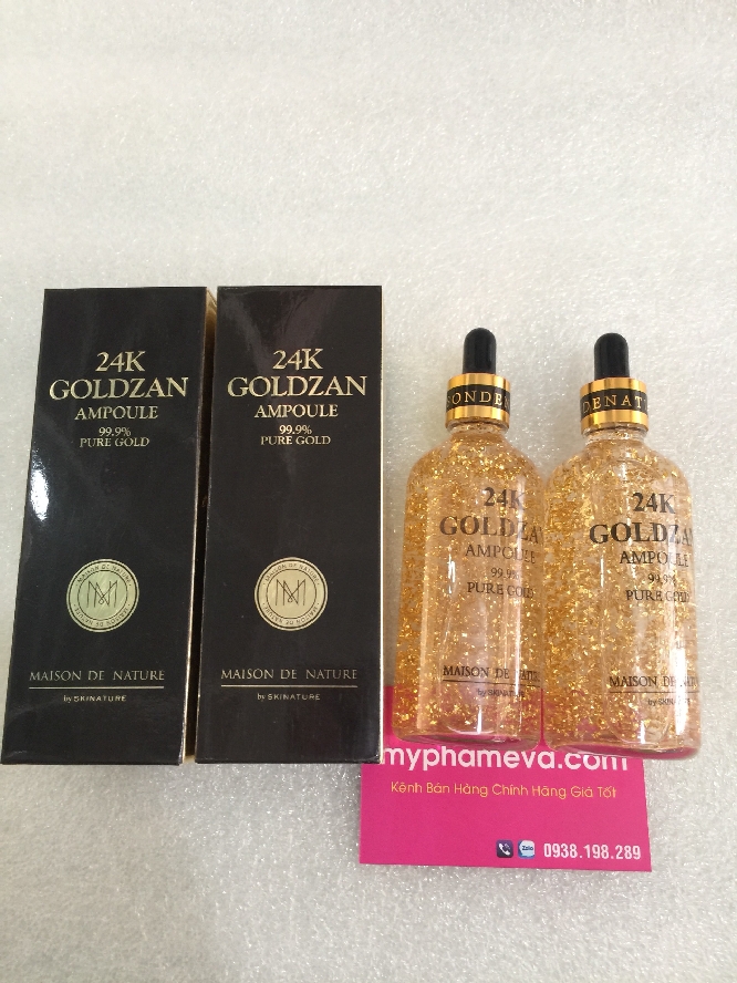Serum Tinh Chất 24k Goldzan Ampoule Hàn Quốc Chăm Sóc Mặt-1