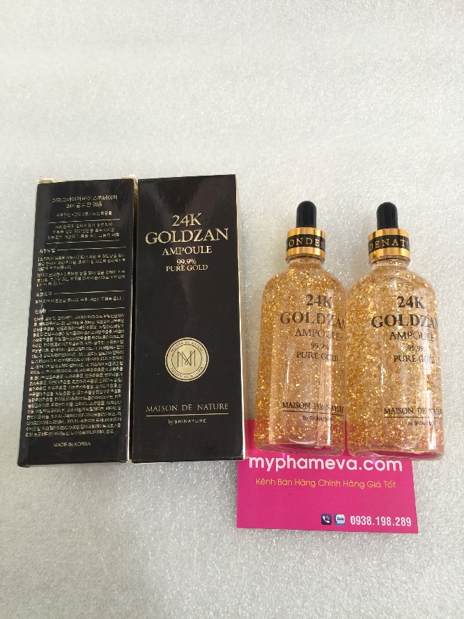 Serum Tinh Chất 24k Goldzan Ampoule Hàn Quốc Chăm Sóc Mặt-1