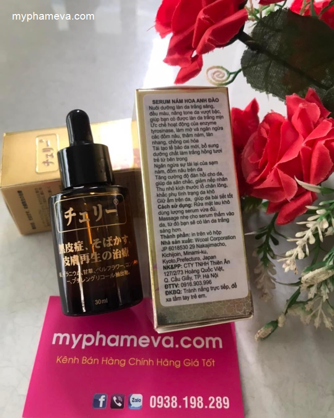 SERUM TRẮNG DA TRỊ NÁM HOA ANH ĐÀO NHẬT BẢN Chăm Sóc Mặt-1