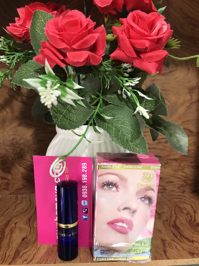Son Dưỡng Giữ Màu Dorlene Herbal Pink Lip Thái Lan Chăm Sóc Mặt-1