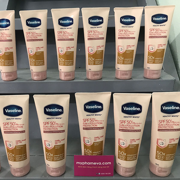 Sữa Dưỡng Thể Cao Cấp Vaseline 50X Thái Lan 180ml Chăm Sóc Mặt-1