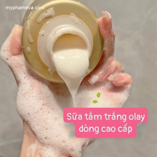 Sữa Tắm Dưỡng Trắng Da, Chống Lão Hóa Olay B3 TháiLan Chăm Sóc Mặt-1