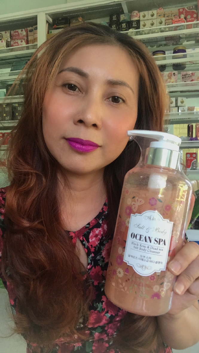 Sữa Tắm Muối Biển Tẩy Da Chết Ocean Spa Hàn Quốc Chăm Sóc Mặt-1