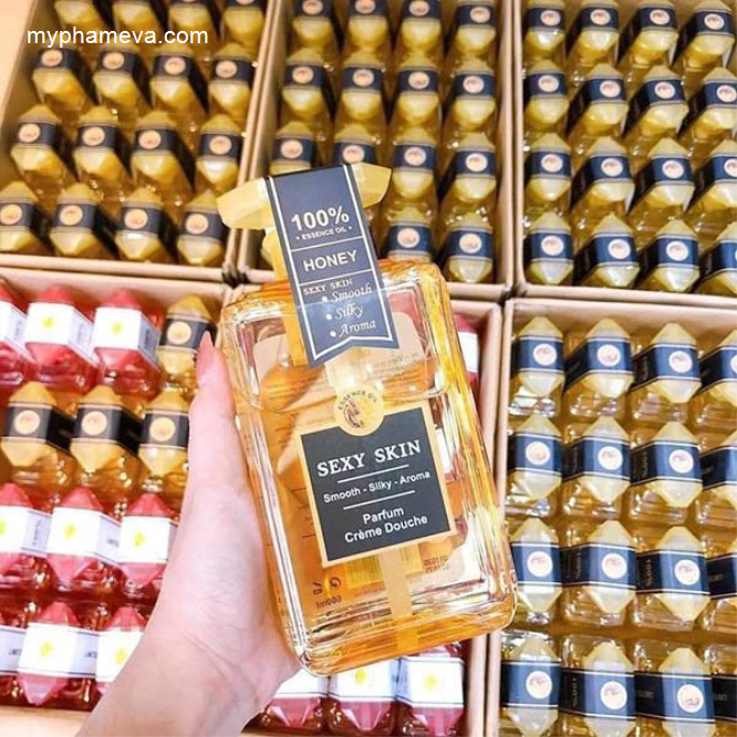 Sữa Tắm Nước Hoa Sexy Skin Của Pháp Chăm Sóc Mặt-1