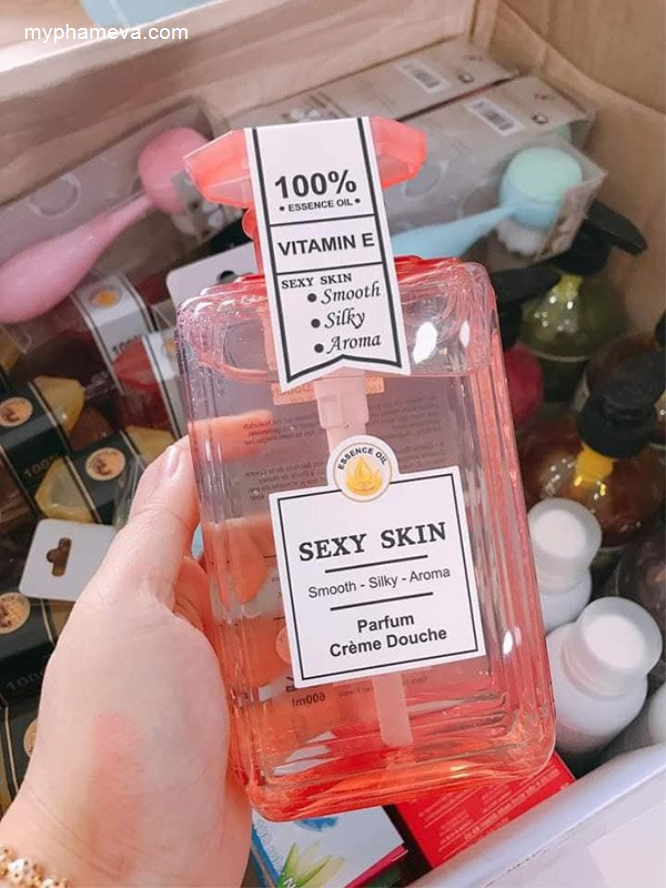 Sữa Tắm Nước Hoa Sexy Skin Của Pháp Chăm Sóc Mặt-1