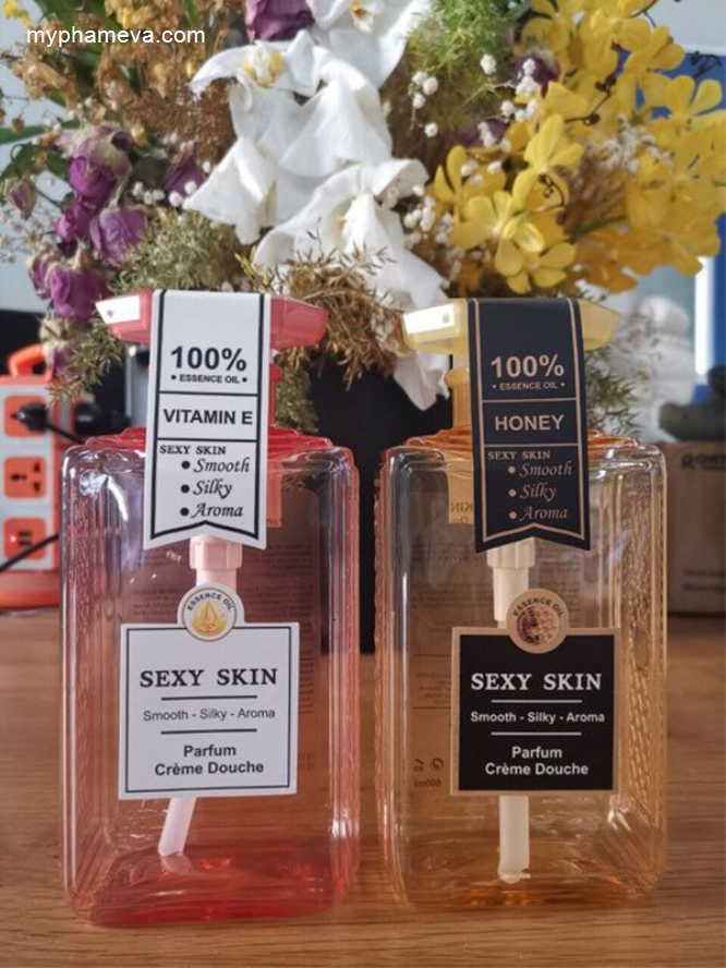 Sữa Tắm Nước Hoa Sexy Skin Của Pháp Chăm Sóc Mặt-1