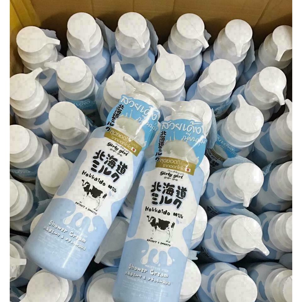 Sữa Tắm Trắng Da Hokkaido Milk THÁI LAN  Dưỡng Thể-1