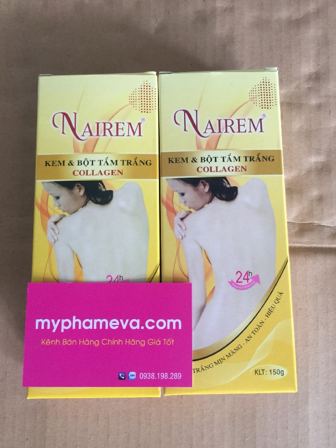  Tắm Trắng Toàn Thân Collagen Nairem  Dưỡng Thể-1