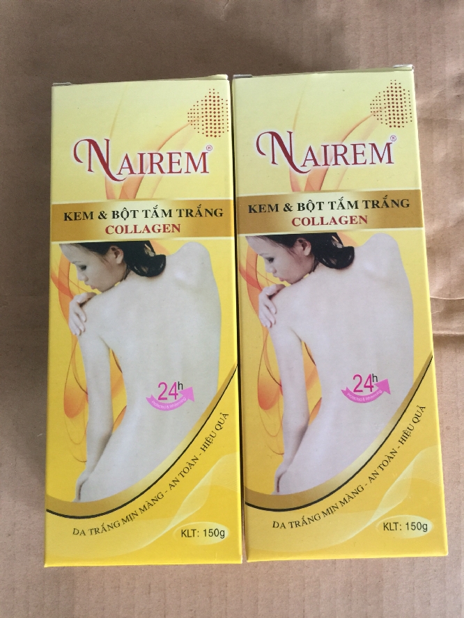  Tắm Trắng Toàn Thân Collagen Nairem  Dưỡng Thể-1