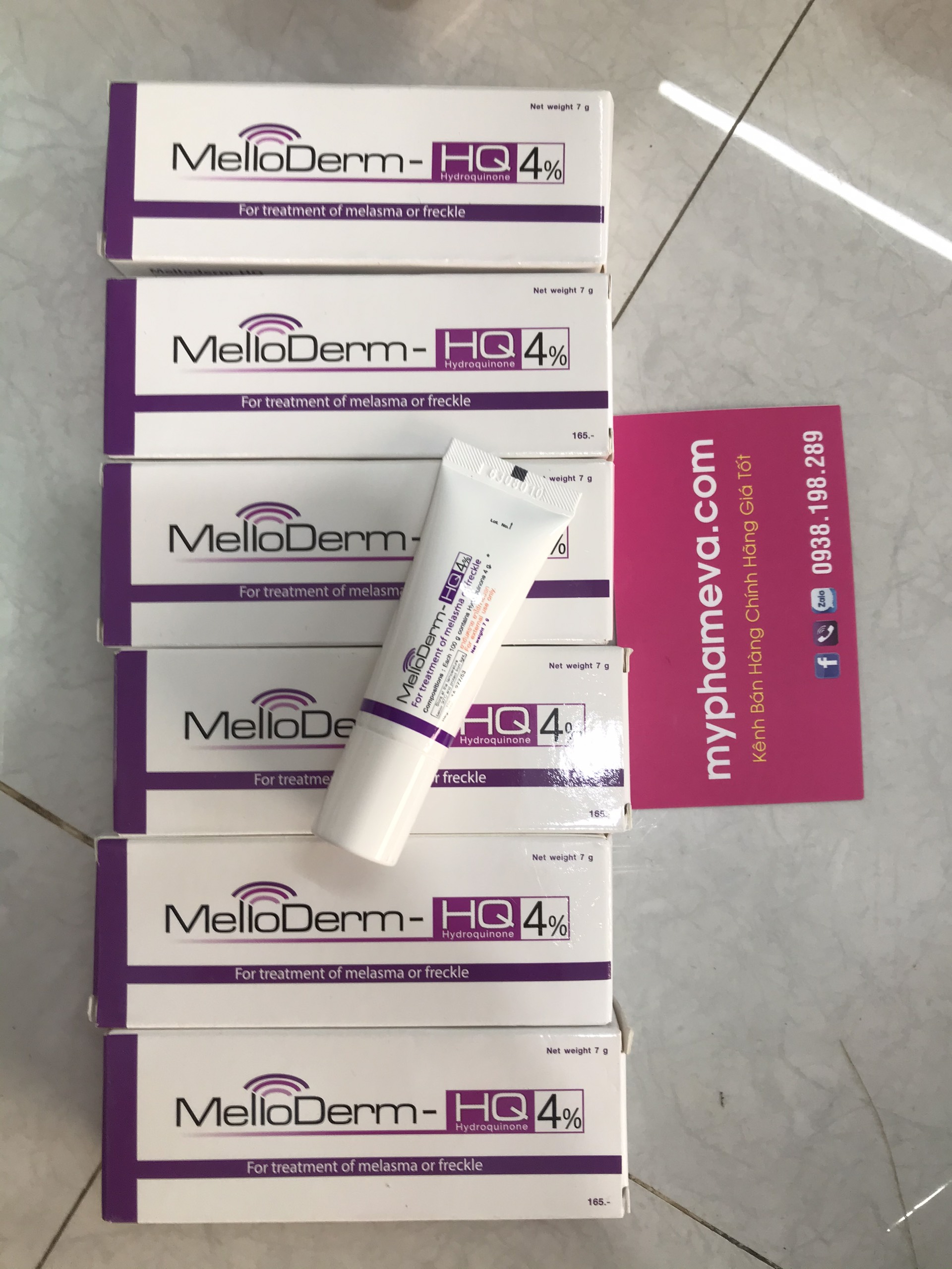 Thuốc Trị Nám Tàn Nhang Đồi Mồi MelloDerm Thái Lan Chăm Sóc Mặt-1