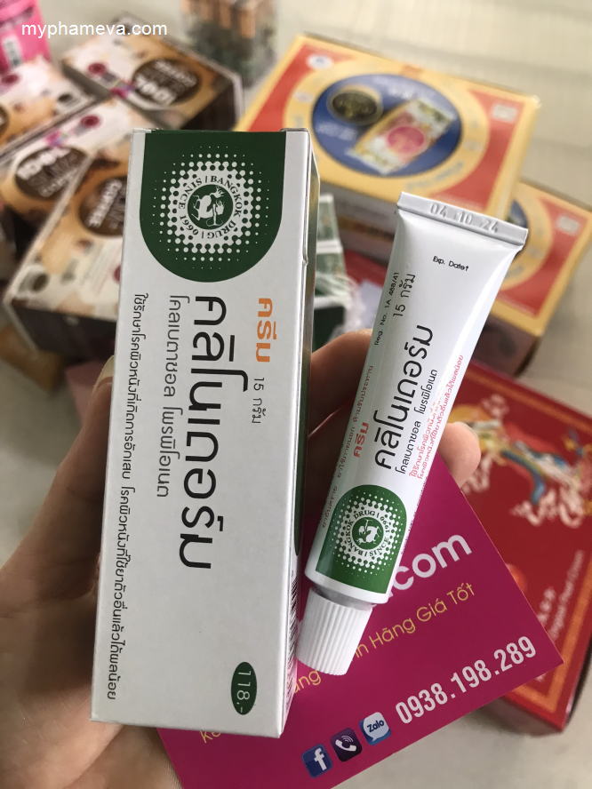 Thuốc Trị Vẫy Nến Bôi Ngoài Da Clinoderm Thái Lan Chăm Sóc Mặt-1