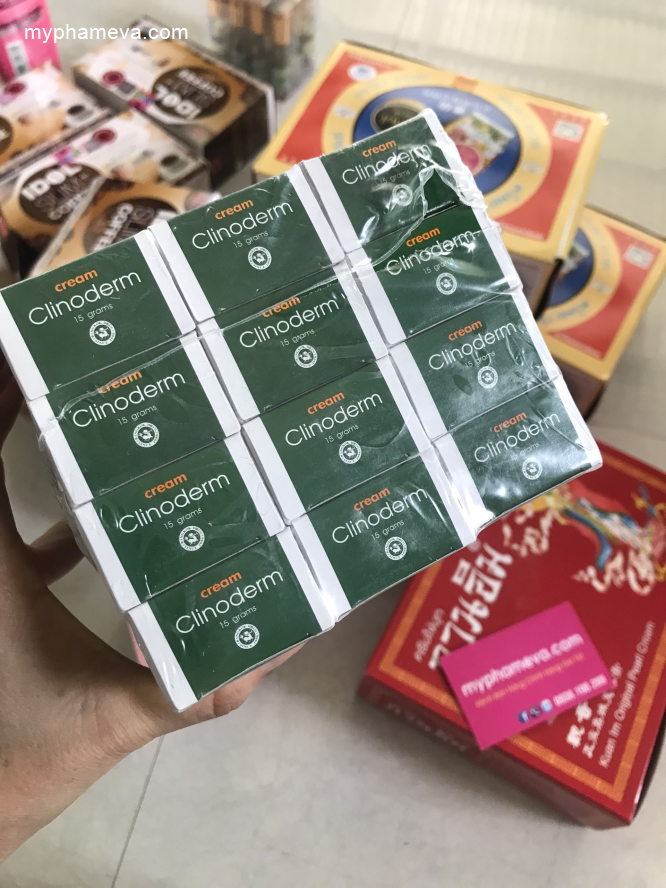 Thuốc Trị Vẫy Nến Bôi Ngoài Da Clinoderm Thái Lan Chăm Sóc Mặt-1