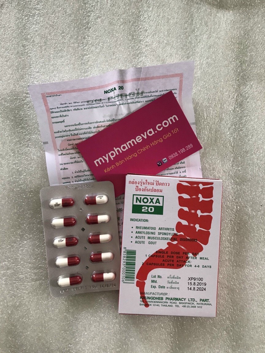 Thuốc Trị Xương Khớp Noxa20 Thái Lan Chăm Sóc Mặt-1