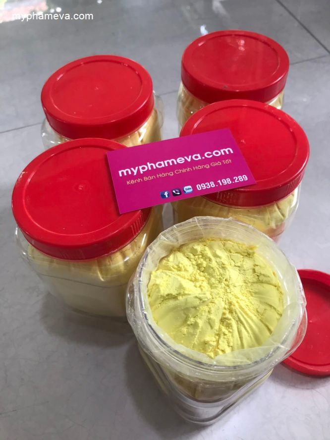 TINH BỘT NGHỆ Chăm Sóc Mặt-1