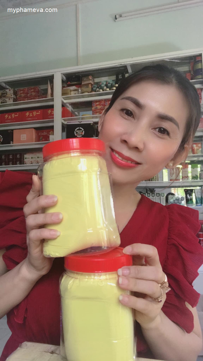 TINH BỘT NGHỆ Chăm Sóc Mặt-1