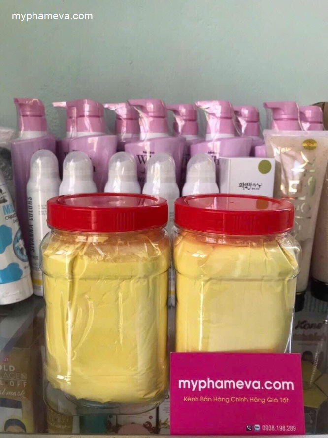 TINH BỘT NGHỆ Chăm Sóc Mặt-1