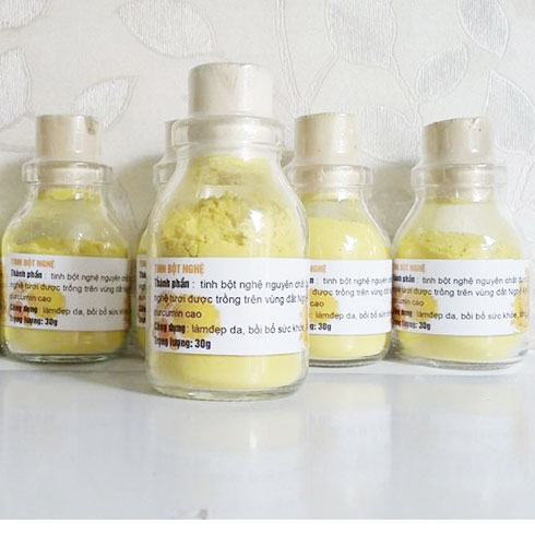 Tinh bột nghệ nguyên chất Chiếc Xuất Từ Thiên Thiên-1
