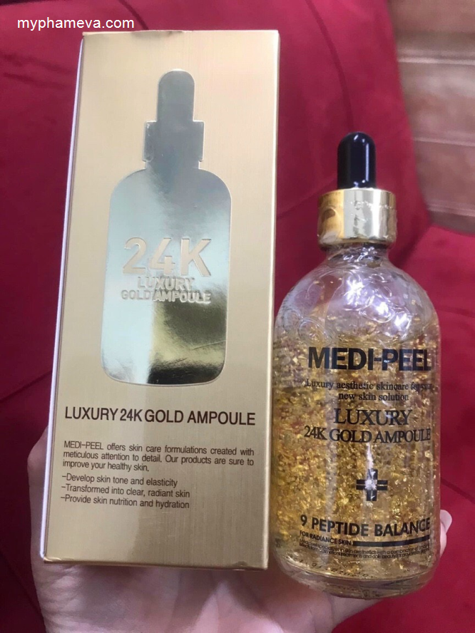 Tinh Chất 𝐯𝐚̀𝐧𝐠 Luxury Hàn Quốc Chăm Sóc Mặt-1