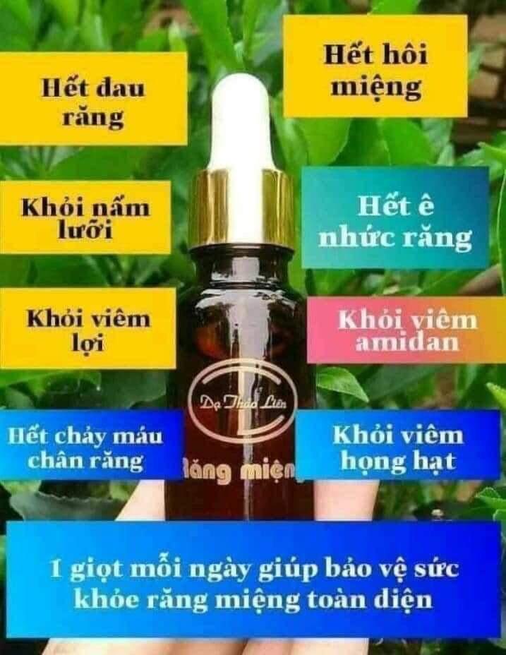TINH DẦU DẠ THẢO LIÊN TRỊ HÔI MIỆNG ĐAU RĂNG Dưỡng Thể-1