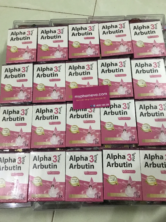 Viên Kích Trắng Alpha Arbutin 3 Plus Thái Lan Chăm Sóc Mặt-1