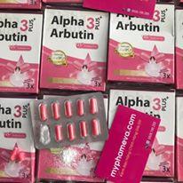 Viên Kích Trắng Alpha Arbutin 3 Plus Thái Lan Chăm Sóc Mặt-1