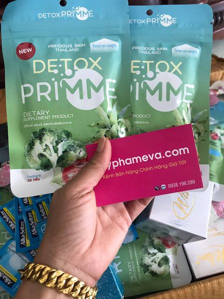 VIÊN UỐNG GIẢM MỠ DETOX PRIME RAU CỦ QUẢ THÁI LAN Dưỡng Thể-1