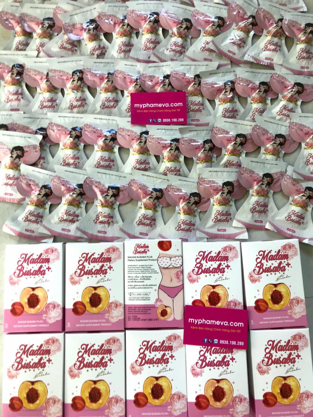 Viên Uống Nở Ngực & Se Khít Madam Busaba Thái Lan Dưỡng Thể-1
