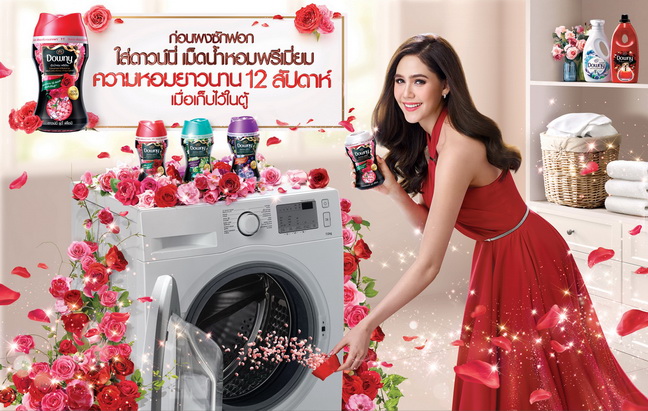 Viên Xả Vải Downy Thái Lan Dưỡng Thể-1