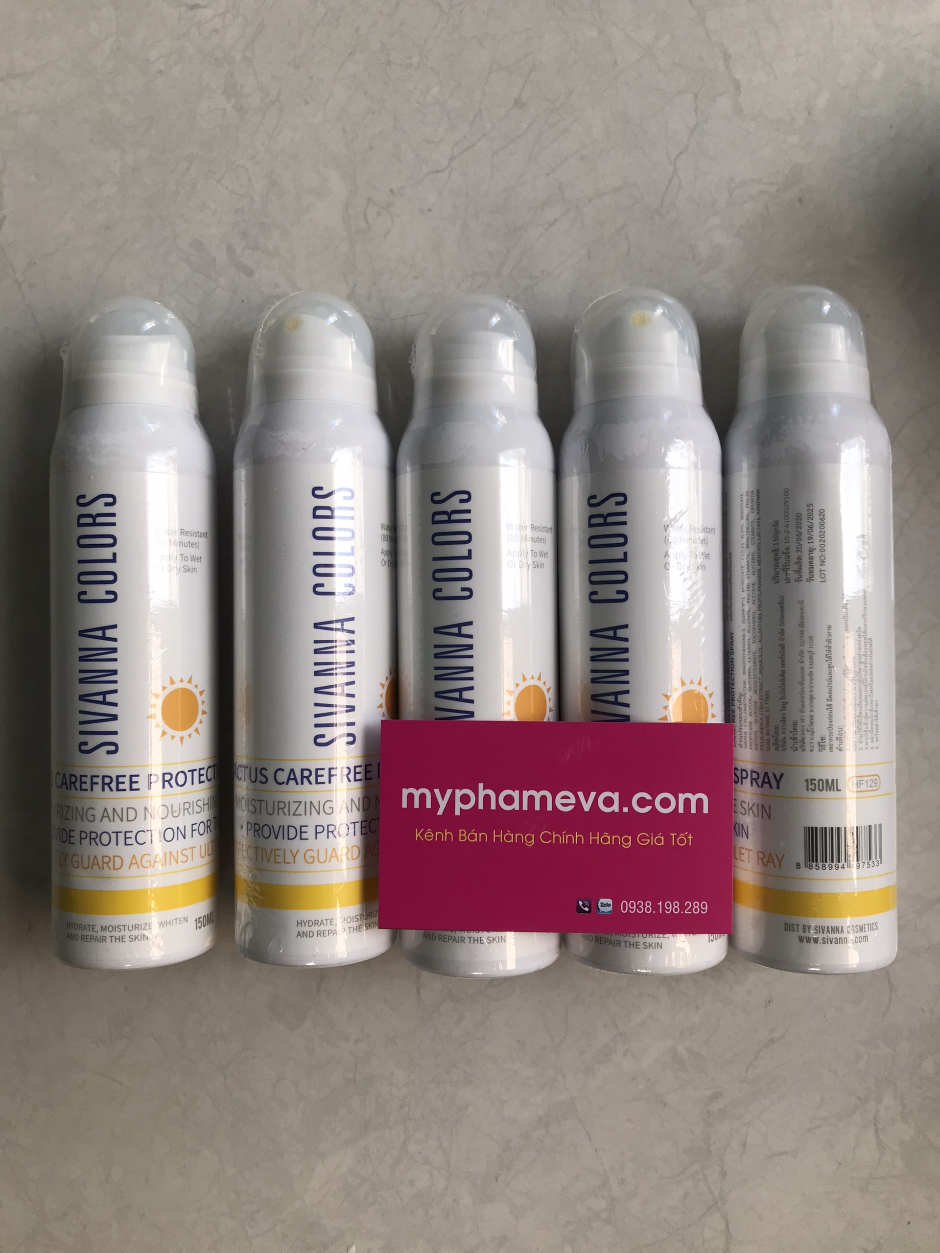 Xịt Chống Nắng Sivanna Colors THÁI LAN Dưỡng Thể-1