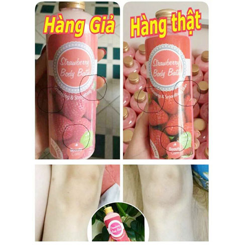 Sữa Tắm Trắng Dâu Tây