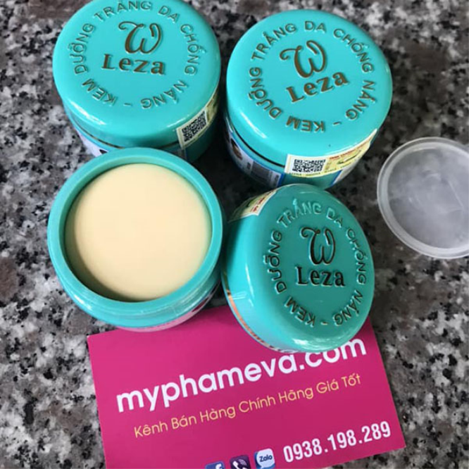 Kem Dưỡng Trắng Da Chống Nắng W Leza