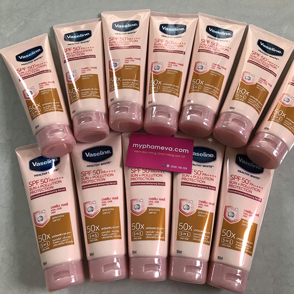 Sữa Dưỡng Thể Cao Cấp Vaseline 50X Thái Lan 180ml