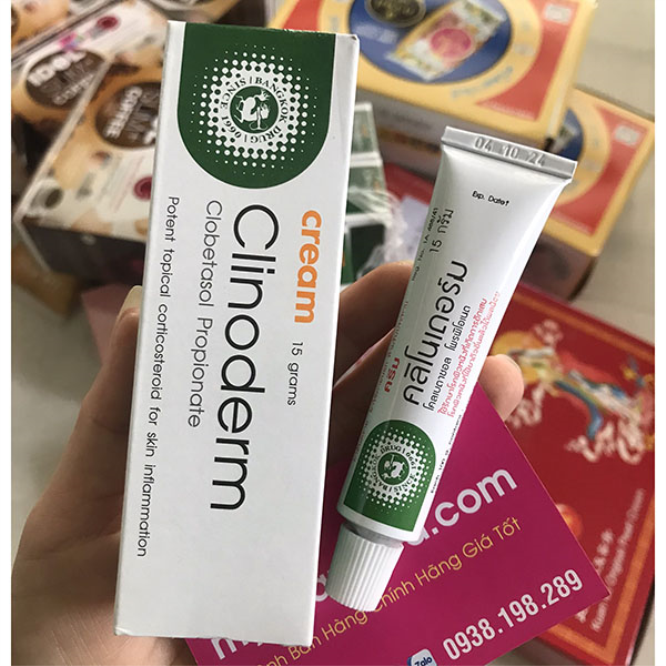 Thuốc Trị Vẫy Nến Bôi Ngoài Da Clinoderm Thái Lan