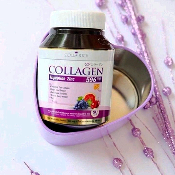 Viên Uống Trắng Da Collagen 596mg Thái Lan