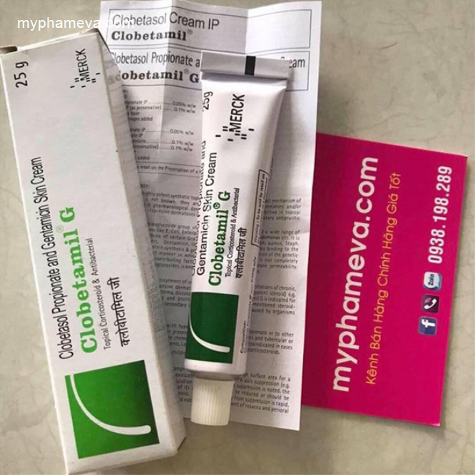 TUÝP TRỊ NÁM TÀN NHANG CLOBETAMIL G THÁI LAN-1