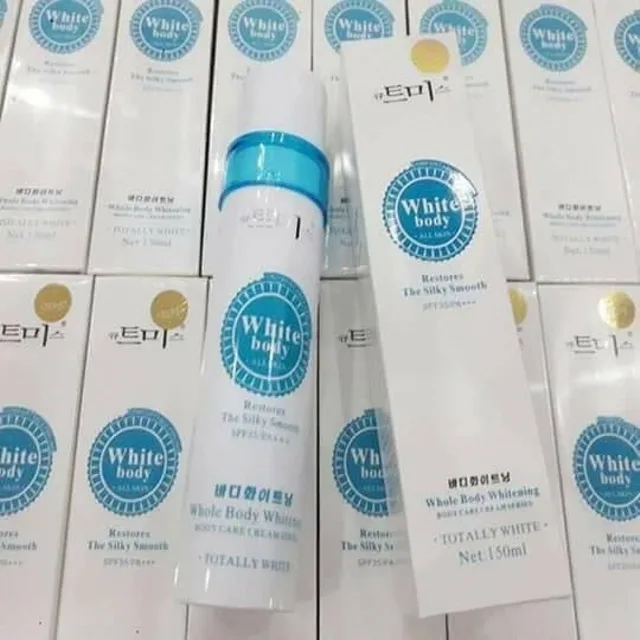 Kem dưỡng trắng da body White Body Hàn Quốc: chọn và dùng thế nào?