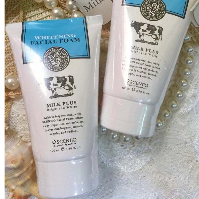 Sữa Rửa Mặt Trắng Da Sữa Bò Milk Plus Thái Lan