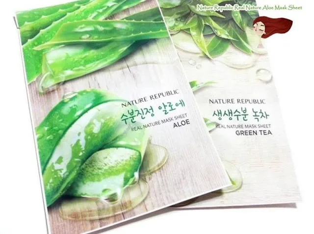 Mặt nạ lô hội Nature Republic Real Nature Aloe Mask Sheet