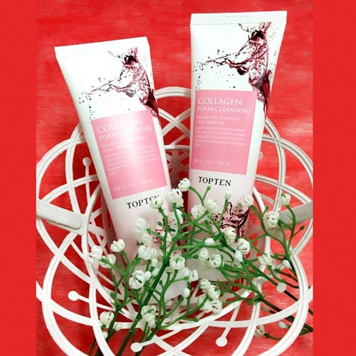 Sữa rửa mặt top ten collagen Cleansing Foam Hàn Quốc