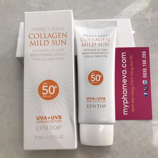 Kem Chống Nắng Collagen Mild Sun Hàn Quốc