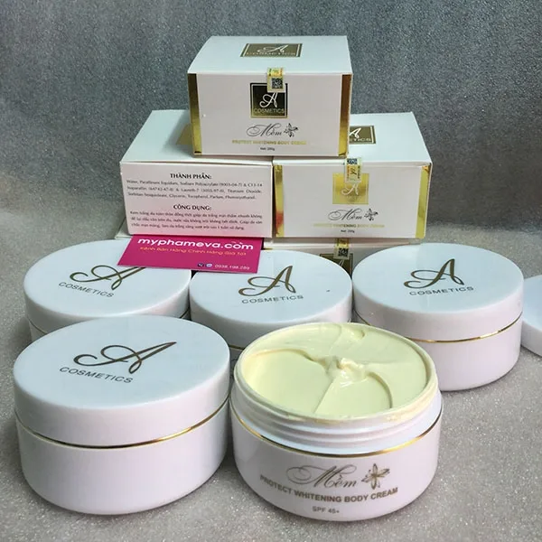 Kem Dưỡng Trắng Da Body A Cosmetics