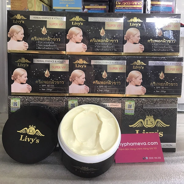 Kem Dưỡng Trắng Da Body Livy"s Lotion Thái Lan