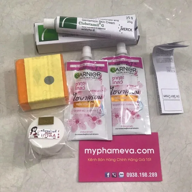 KEM Siêu Trị Nám Tàng Nhang Clobetamil G Thái Lan