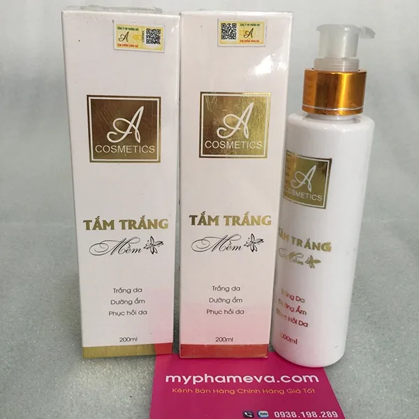Kem Tắm Trắng A Cosmetics