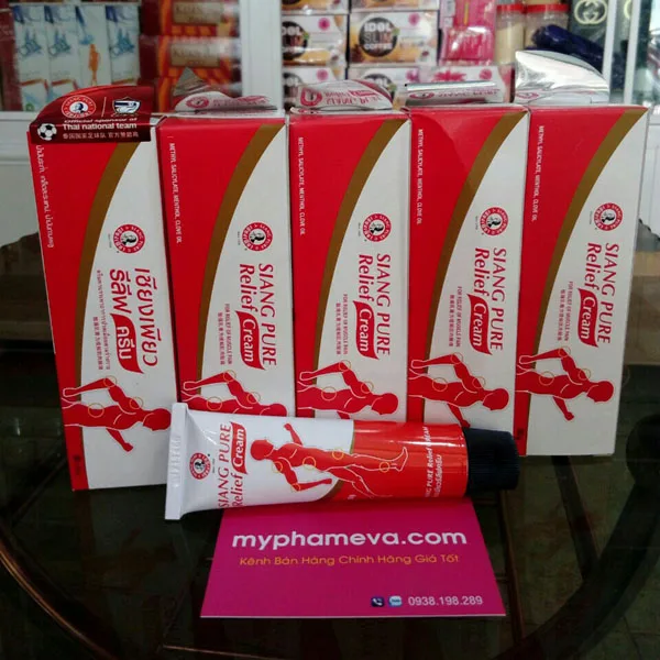 DẦU NÓNG XOA BÓP SIANG PURE RELIEF THÁI LAN