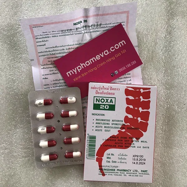 Thuốc Trị Xương Khớp Noxa20 Thái Lan