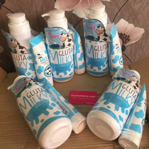 Sữa Tắm Trắng Da Milky Gluta Thái Lan